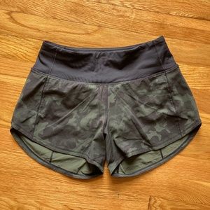 Lululemon 4 Inch Lined Speed Up Short